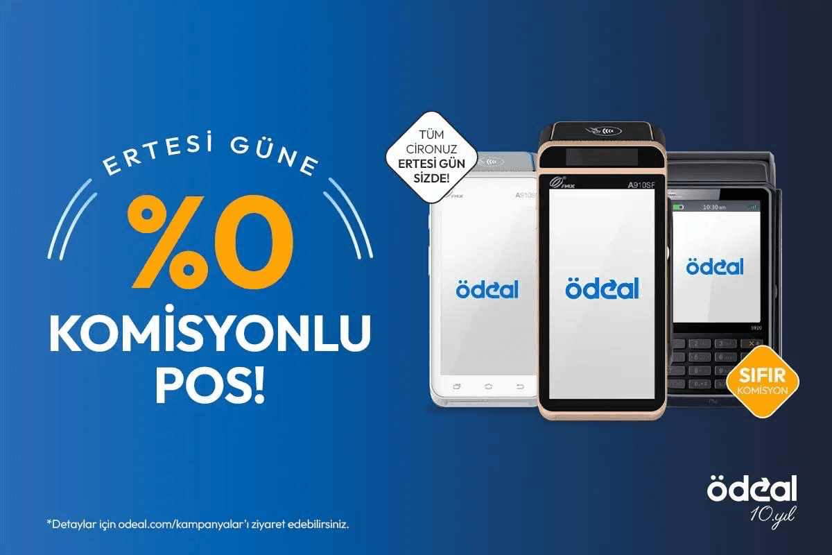 Ödeal ödeme çözümleri POS cihazı